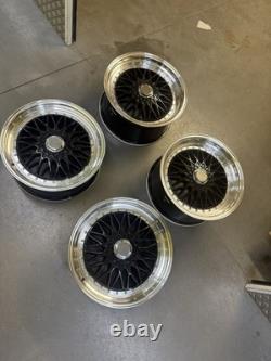 Jantes en alliage de style BBS RS de 19'' adaptées pour Mercedes Classe C E, BMW W205 W206 W212 W213