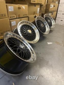 Jantes en alliage de style BBS RS de 19'' adaptées pour Mercedes Classe C E, BMW W205 W206 W212 W213