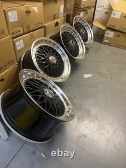 Jantes en alliage de style BBS RS de 19'' adaptées pour Mercedes Classe C E, BMW W205 W206 W212 W213