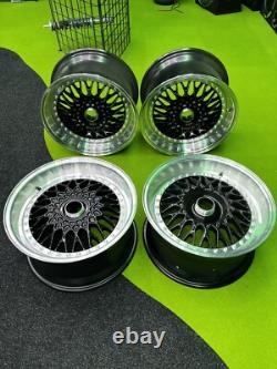 Jantes en alliage de style BBS en treillis BLANK PCD 17x9J NEUVES