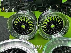 Jantes en alliage de style BBS en treillis BLANK PCD 17x9J NEUVES