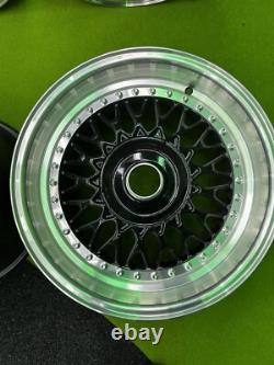 Jantes en alliage de style BBS en treillis BLANK PCD 17x9J NEUVES