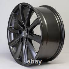 Jantes en alliage de style Model S 19x8.5 couleur gunmetal