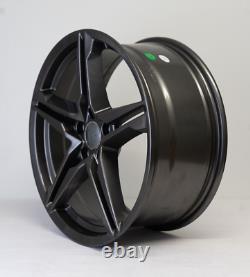 Jantes en alliage de style S Line de 18 pouces, ensemble de 4, 5x112 adapté à la plupart des AUDI, VW, SEAT