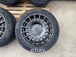Jantes en alliage de style Transit St 18 pouces 5x160 adaptées aux pneus du fourgon Ford Transit Custom montés