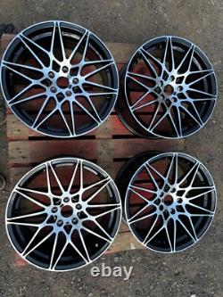 Jantes en alliage de style compétition 18 pouces 5x112 s'adaptent aux BMW Audi Mercedes Volkswagen Seat