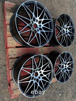 Jantes en alliage de style compétition 18 pouces 5x112 s'adaptent aux BMW Audi Mercedes Volkswagen Seat