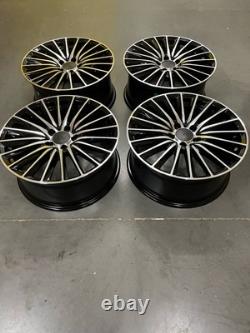 Jantes en alliage de style turbine twist de 19'' pour Mercedes Classe C W205 W206 W213 W214