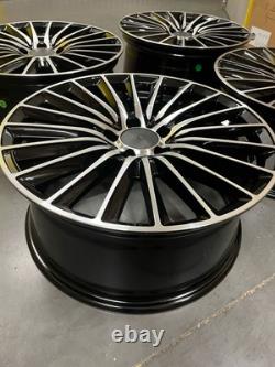Jantes en alliage de style turbine twist de 19'' pour Mercedes Classe C W205 W206 W213 W214