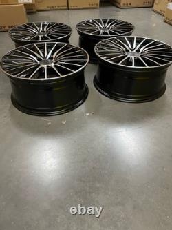 Jantes en alliage de style turbine twist de 19'' pour Mercedes Classe C W205 W206 W213 W214
