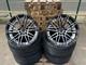 Jantes En Alliage Et Pneus X4 De Style Comp 666m Tout Neufs Pour Bmw S&eacute;rie 4 De 20 Pouces