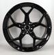 Jantes En Alliage Noir Style Alloy Rs6 18 Pouces Avec 4 Pneus Adaptés Pour Audi A1 A3 Tt / Vw Golf Polo
