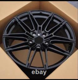Jantes en alliage noires de style compétition BMW de 20 pouces 5x112 3 4 5 6 7 8 x3 x4 série