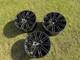 Jantes En Alliage Noires Style Turbo Décalées 3 X 21 Pouces Pour Porsche Macan 5x112 10j 9j