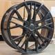 Jantes En Alliage Noires X4 18 Vw Golf Style Santiago Golf Gtd Gti Caddy Passat Audi