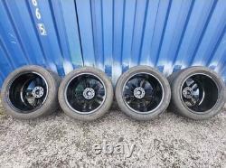 Jantes en alliage sport BMW 18 pouces Style 662M noires pour Série 3 5 G30 G31 G20 G21