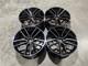 Jantes En Alliage Style E53 20 Pouces Noires Brillantes Polies Mercedes Classe E W205 W213