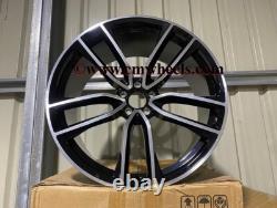 Jantes en alliage style E53 20 pouces noires brillantes polies Mercedes Classe E W205 W213