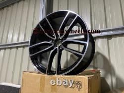 Jantes en alliage style E53 20 pouces noires brillantes polies Mercedes Classe E W205 W213