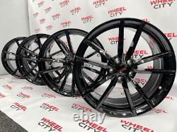 Jantes en alliage style Pretoria 19 pouces VW Golf noir brillant MK5/6/7/7.5/8 5x112