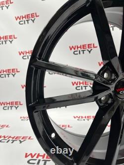 Jantes en alliage style Pretoria 19 pouces VW Golf noir brillant MK5/6/7/7.5/8 5x112