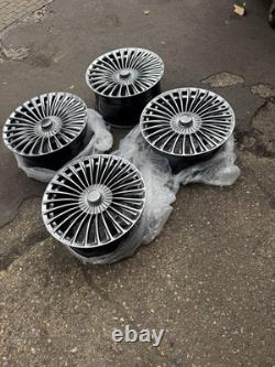 Jantes en alliage style turbine 19'' pour Mercedes Maybach C E S Classe W222 W223 W213 W214