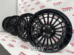 Jantes en alliage style twist Mercedes Maybach de 19 pouces noires brillantes décalées 5x112