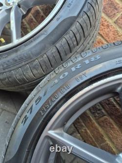Jantes et pneus en alliage 18 Style 662M pour BMW Série 5 G30 G31 Msport G14 G15 G16 6 7