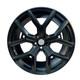 Jeu De 4 Jantes Alliage Style Svr Noires 22" Pour Range Rover Evoque Velar X4, Stock Uk