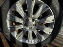 Jeu de 4 jantes en alliage 19 pouces Range Rover Evoque en style argent étincelant 103 2012