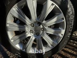 Jeu de 4 jantes en alliage 19 pouces Range Rover Evoque en style argent étincelant 103 2012