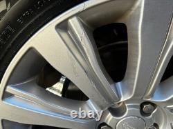 Jeu de 4 jantes en alliage 19 pouces Range Rover Evoque en style argent étincelant 103 2012
