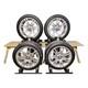 Jeu De Jantes En Alliage Bmw E46 Style 97 17 Et Pneus Pirelli Bbs 2282350 / 2282360