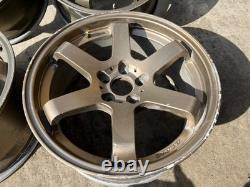 Jeu de jantes en alliage style Rota Bronze 18 pouces pour Ford Focus 2011, 5 boulons, taille 18x8.5j