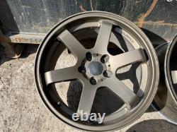 Jeu de jantes en alliage style Rota Bronze 18 pouces pour Ford Focus 2011, 5 boulons, taille 18x8.5j