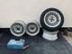 Lot De 4 Jantes Alliage Bmw &agrave; Mailles Provenant D&rsquo;une Bmw E30, Style Classique Bbs &agrave; Rayons Crois&eacute;s