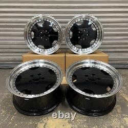 Mercedes AMG Performa 25 Monoblock 17 Style de jante en alliage à fente aérodynamique élargie à l'arrière