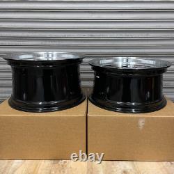 Mercedes AMG Performa 25 Monoblock 17 Style de jante en alliage à fente aérodynamique élargie à l'arrière