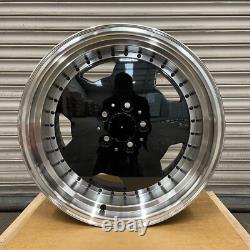 Mercedes AMG Performa 25 Monoblock 17 Style de jante en alliage à fente aérodynamique élargie à l'arrière