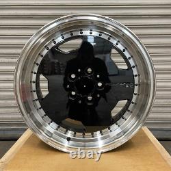 Mercedes AMG Performa 25 Monoblock 17 Style de jante en alliage à fente aérodynamique élargie à l'arrière