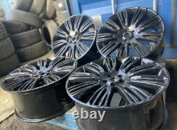 NOUVEAUX JANTES EN ALUMINIUM 4x 22 STYLE RANGE ROVER VOUGE SPORT 5x120 L405 X4 PNEUS