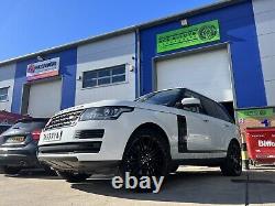 NOUVEAUX ROUES EN ALUMINIUM 5x120 STYLE HSE RANGE ROVER 23 / NOIR BRILLANT