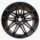 Nouvelles Jantes En Alliage 20 Pouces Style Bmw M3 M4 DÉcalÉes 5x120 Noir Brillant X 4