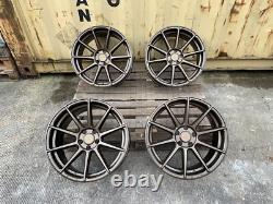 NOUVELLES JANTES EN ALUMINIUM BRONZE DE STYLE TURISMO BMW M4 18 STAGGERED 5x120