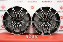 NOUVELLES Jantes en alliage BMW 825M Style 19 Staggered s'adaptent aux modèles 1-5 Série 2011-2018