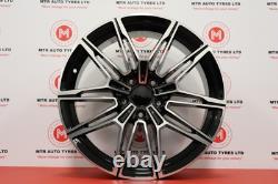 NOUVELLES Jantes en alliage BMW 825M Style 19 Staggered s'adaptent aux modèles 1-5 Série 2011-2018