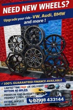 Nouveaux jantes en alliage de style Golf GTI GTD R 19 pouces 5x112