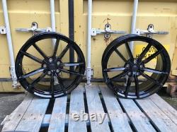 Nouveaux jantes en alliage noires de style Pretoria 18 pouces adaptées pour Audi A3 S3 5x112