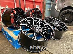 Nouvelles jantes en alliage BMW Style 20 pouces décalées x4 5x112 convient aux G20 G30