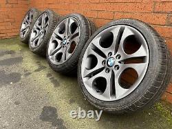 RARES Jantes Alliage Ellipsoïdales BMW Style 107 et Pneus BBS Z4 Rénovés Gris
